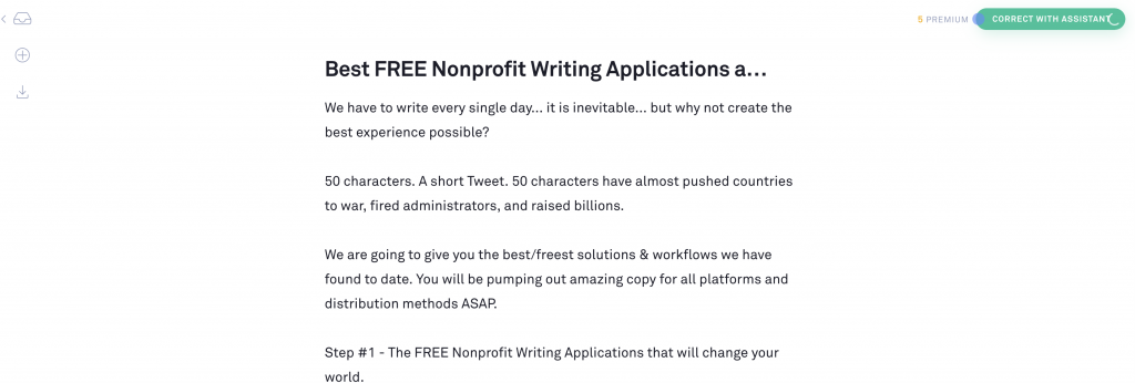 Writing How to write better Nonprofit marketing copy for others 